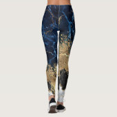 Marmer en Glitter Leggings (Achterkant)