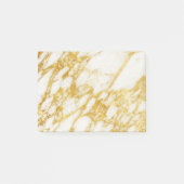 Marmer en goud textuur post-it® notes (Voorkant)