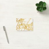 Marmer en goud textuur post-it® notes (Kantoor)