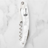 Marmer en tijger kurkentrekker (Voorkant)