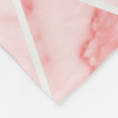 marmer fleece deken (Hoek)