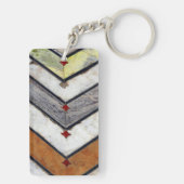 marmer Floor Sleutelhanger (achterkant)