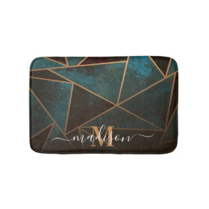 Marmer Geometric Abstract Badmat