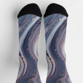 Marmer & Gold Glitter Sokken (Top)