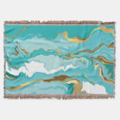 Marmer, goud: abstracte achtergrond. deken (Voorkant)