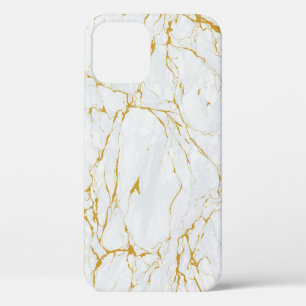 Marmer Gouden Textuur Naadloos Patroon iPhone 12 Hoesje