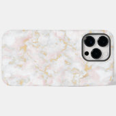 marmer goudwitte roze iPhone draagtas Case-Mate iPhone Case (Achterkant (horizontaal))