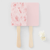 marmer handwaaier (Voorkant en achterkant)