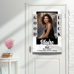 Marmer Ijs Pageant Deur Banner Poster