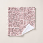 Marmer loft bad handdoek (Wasdoekje)