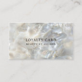 Marmer, Loyalty 10, Salon Visitekaartje (Voorkant)