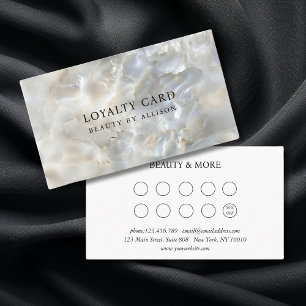 Marmer, Loyalty 10, Salon Visitekaartje