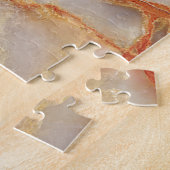 Marmer Majesteit: Glanzende elegantie Legpuzzel (Zijkant)