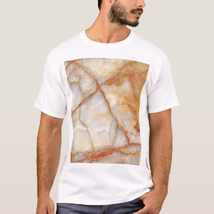 Marmer Majesteit: Glanzende elegantie T-shirt