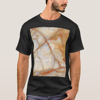Marmer Majesteit: Glanzende elegantie T-shirt