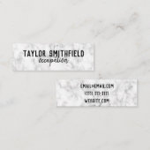 marmer mini visitekaartje (Voorkant / Achterkant)