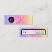 marmer mini visitekaartje (Voorkant / Achterkant)