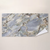 marmer natuurlijk abstract patroon achtergrond abs badhanddoek (Badhanddoek)