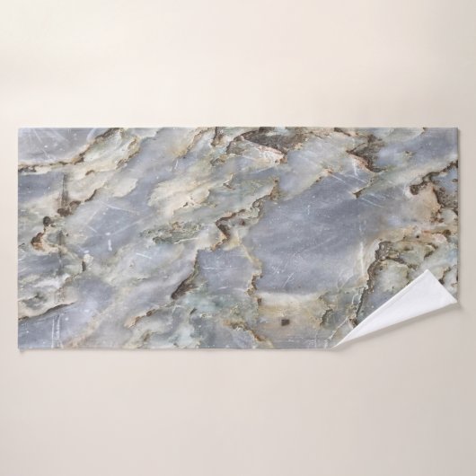 marmer natuurlijk abstract patroon achtergrond abs badhanddoek (Badhanddoek)