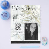 Marmer Notional Services Foto Business Flyer (Enkel)