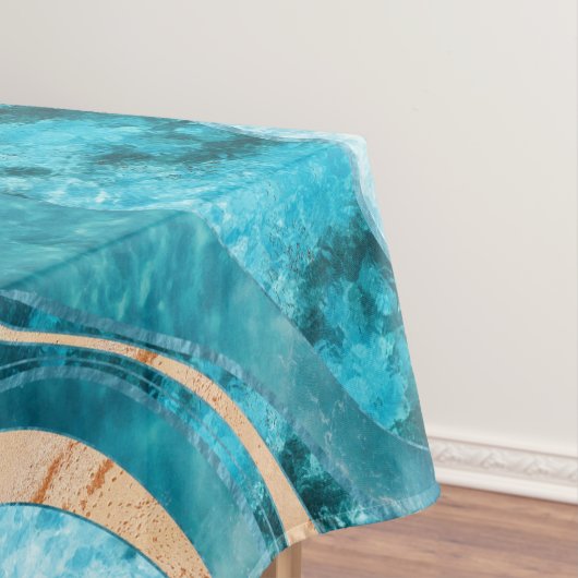 Marmer Ocean Beach Tafelkleed (Voorbeeld)