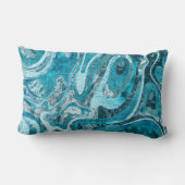 Marmer Ocean Kussen (Achterkant)