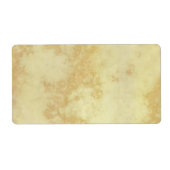 Marmer of graniet, getextureerd etiket (Voorkant)