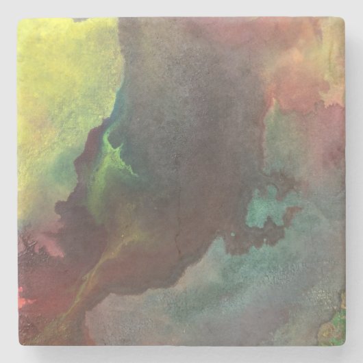 Marmer Onderzetter met Johnson Abstract Artwork (Voorkant)