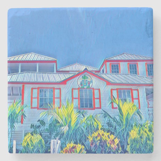 Marmer Onderzetters - Hope Town Primary 2021 (Voorkant)