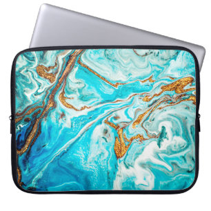 Marmer. oostelijke techniek. hedendaagse laptop sleeve