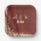 Marmer Papieren Bordje (Voorkant)