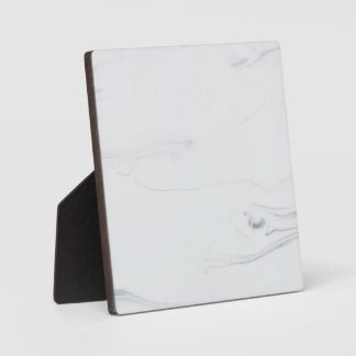 Marmer Pastel Stone Tabletop Plaque met Easel Fotoplaat
