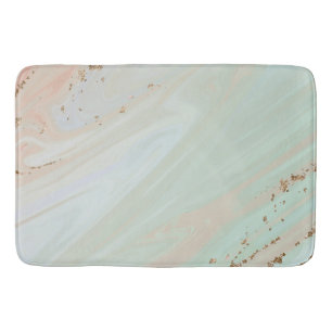 Marmer Pastel Stone Texture Glitter Waterverf Badmat