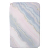 Marmer Pastel Stone Texture Glitter Waterverf Badmat (Voorkant Verticaal)
