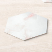 Marmer Pastel Stone Texture Glitter Waterverf Kartonnen Onderzetters (Schuin)