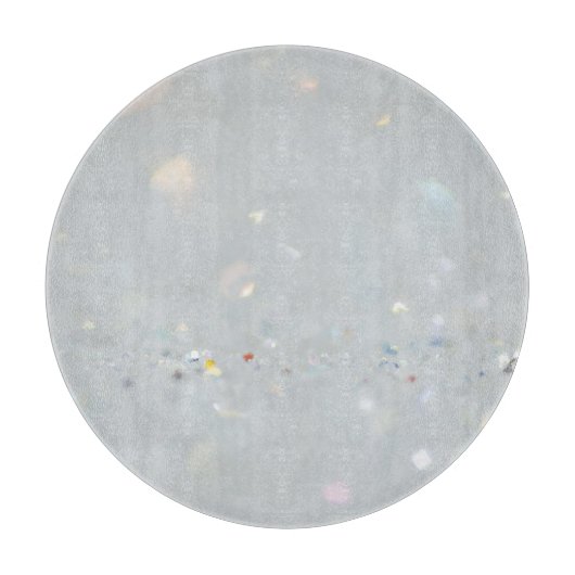 Marmer Pastel Stone Texture Glitter Waterverf Snijplank (Voorkant)