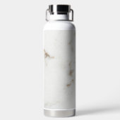 Marmer Pastel Stone Texture Glitter Waterverf Waterfles (Achterkant)