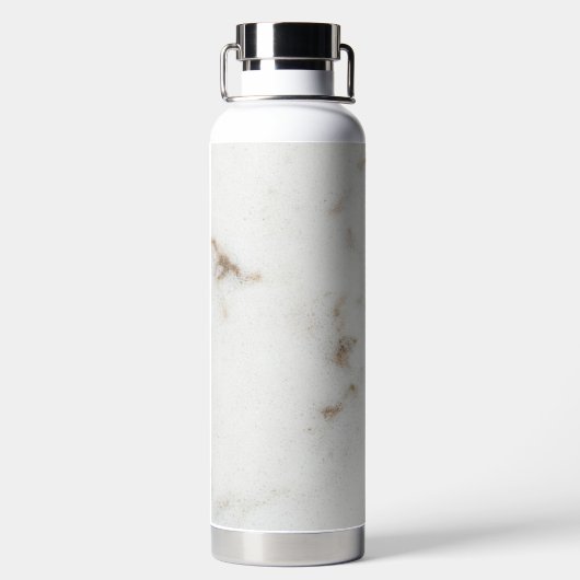 Marmer Pastel Stone Texture Glitter Waterverf Waterfles (Achterkant)