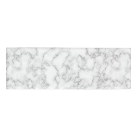 Marmer Pattern Gray White Marged Stone Achtergrond Naambadge (Voorkant)