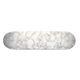 Marmer Pattern Gray White Marged Stone Achtergrond Skateboard