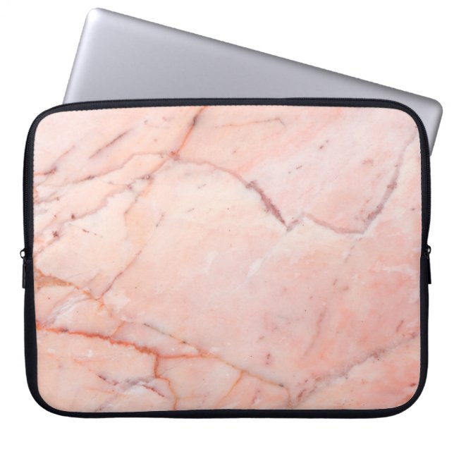 Marmer patterned texture backaardabstract, archi laptop sleeve (Voorkant)