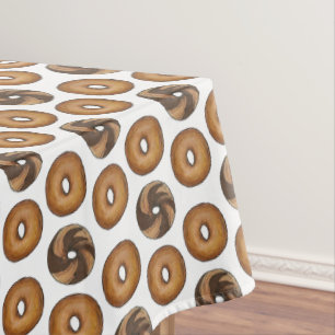 Marmer Rogge Plain Bagels Ontbijt Brunch NYC Deli Tafelkleed
