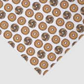 Marmer Rogge Plain Bagels Ontbijt Brunch NYC Deli Tissuepapier (Detail)