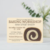 Marmer Roggebrood Snee Joodse Bakkerij Bakcursus Kaart (Staand voorkant)