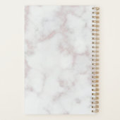 Marmer & Roos Gold Lashes & Brows Beauty Logo Planner (Achterkant)