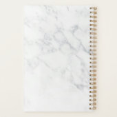 Marmer & Roos Gold Scissors Salon Logo Planner (Achterkant)