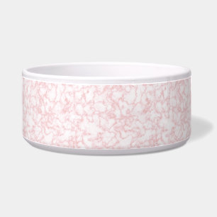 marmer roze voerbakje