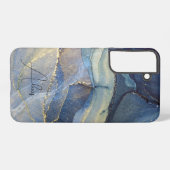 marmer samsung galaxy hoesje (Achterkant horizontaal)