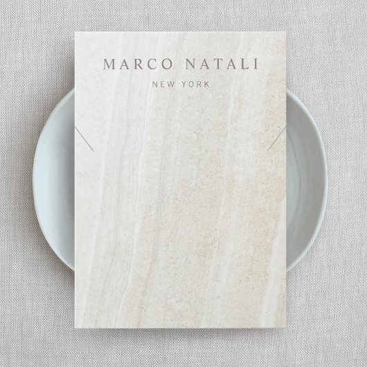 Marmer Stone Ketting Bracelet Display Card Visitekaartje