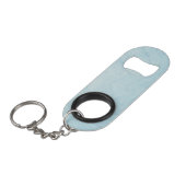 Marmer Stone Mini Bottle Opener met Sleutelhanger Mini Flessenopener (Voorkant Gekanteld)